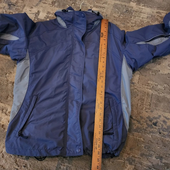Columbia Bugaboo 3 in 1 Blue Coat Womens Size Large Fleece Lined Jacket - Picture 14 of 17
